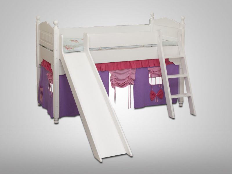 Bunk Bed with Cinderella Slide